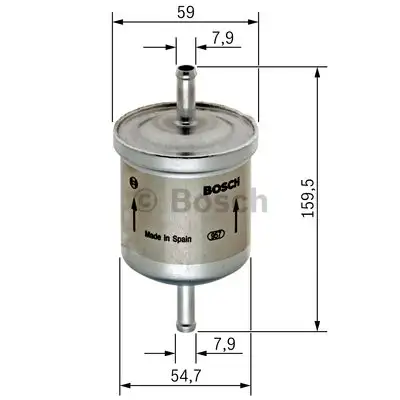 BOSCH 0450905969 Benzin Filtresi - 6. Görsel
