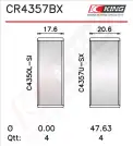 Biyel Yatak Çanağı KING CR4357BX0.75