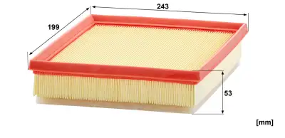BOSCH F 026 400 852 Hava Filtresi - 2. Görsel