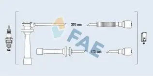 Buji Kablosu  PARTS-MALL PEB-E55