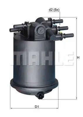 MAHLE KL414 Yakıt Filtresi