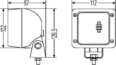Çalışma Farı HELLA 1GA 007 506-001 - 4. Görsel