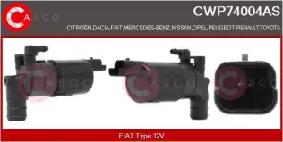Cam Su Motoru  RENAULT ORJINAL 286203634R