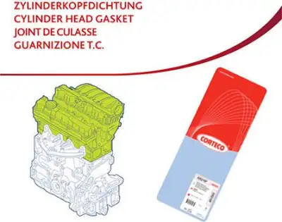 Conta, Silindir Kafası CORTECO 83403027 - 1. Görsel