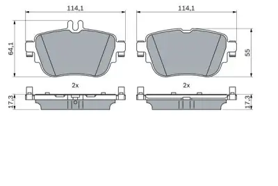 BOSCH 0986424845 Disk Balata - 7. Görsel