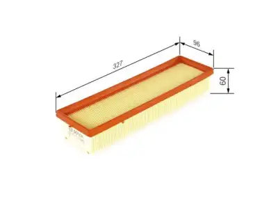 BOSCH F026400377 Hava Filtresi - 5. Görsel