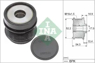 INA 535034210 Alternatör Kasnağı