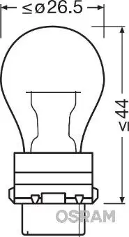 Ampul, Sinyal Lambası Original ams-OSRAM 3757AK - 2. Görsel