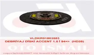 VALEO 803583 Debriyaj Balatası - 1. Görsel