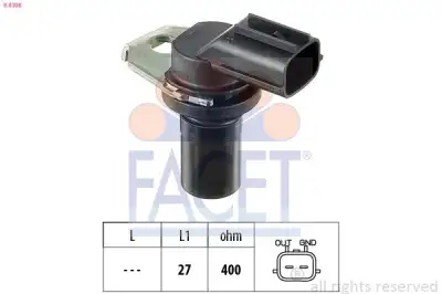 Devir Sayısı Sensörü, Otomatik Şanzıman Made İn İtaly - Oe Equivalent FACET 9.0308 - 1. Görsel