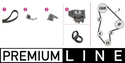 Devirdaim Su Pompası  MAHLE CPK 42 000P - 1. Görsel