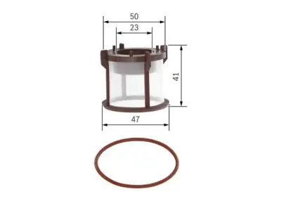 BOSCH F026402133 Yakıt Filtresi - 5. Görsel