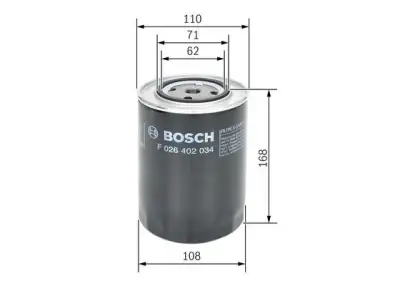 BOSCH F026402034 Dizel Filtre - 5. Görsel