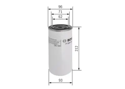 BOSCH F026402035 Dizel Filtre - 5. Görsel
