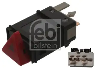 Dörtlü Flaşör Düğmesi  FEBI BILSTEIN 44393