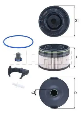 Yakıt Filtresi Fuel Filter Element