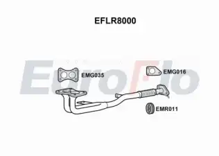 Egzoz Borusu EuroFlo EFLR8000