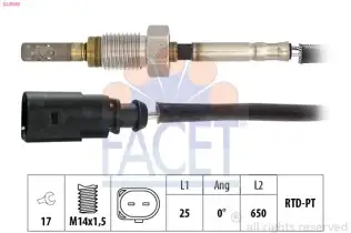 Egzoz Sıcaklık Sensörü  BOEM 03L906088DC