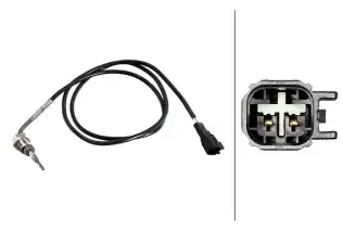 Egzoz Sıcaklık Sensörü  HELLA 6PT 358 226-251