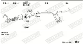 Egzoz Sistemi WALKER FIH20079BB