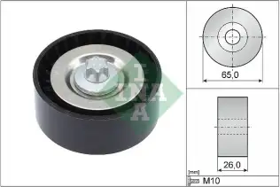 INA 532057010 V Kayış Gergi Rulmanı