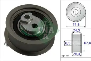 INA 531085110 Eksantrik Gergi Rulmanı
