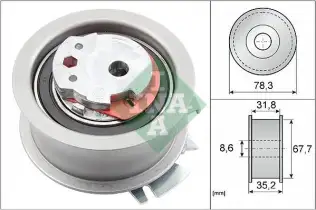 INA 531062830 Eksantrik Gergi Rulmanı