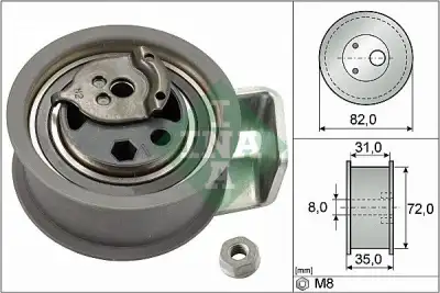 INA 531043620 Eksantrik Gergi Rulmanı - 1. Görsel