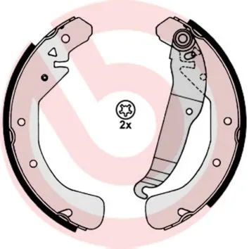 El Fren Balatası  BREMBO S 59 517 - 1. Görsel