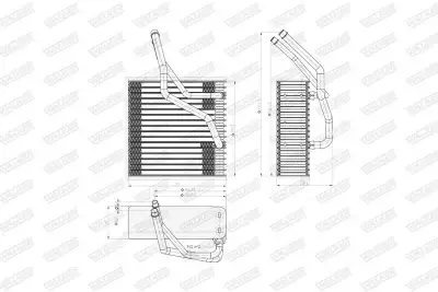Evaporatör, Klima Sistemi WALKER WEV00014 - 8. Görsel