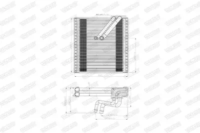 Evaporatör, Klima Sistemi WALKER WEV00150 - 8. Görsel