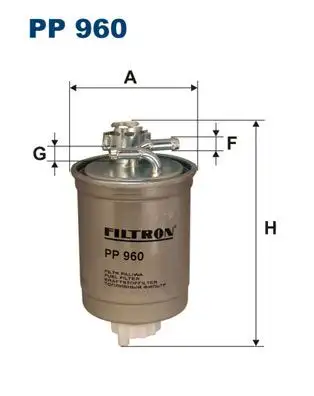 FILTRON PP960 Yakıt Filtresi