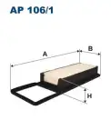 FILTRON AP1061 Hava Filtresi