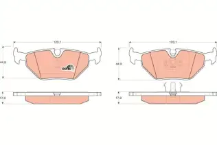 Arka Balata Bmw E36 316-318-320-323-325-328-Z3-E32-E34- E36 M3- E34 M5