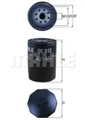 MAHLE OC613 Yağ Filtresi