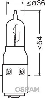 Far Ampul  OSRAM 64327-01B