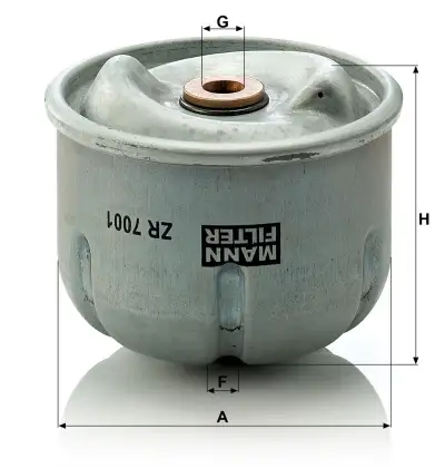 FILTRON OR 744 Yağ Filtresi - 4. Görsel