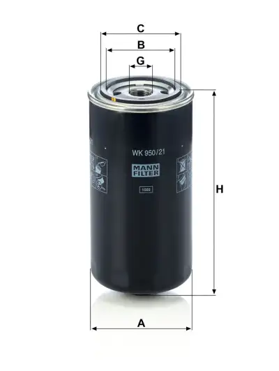 FILTRON PP 861/6 Yakıt Filtresi - 2. Görsel