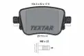 TEXTAR 2511003 Fren Balatası Arka