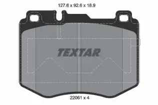 TEXTAR 2206101 Fren Balatası Ön
