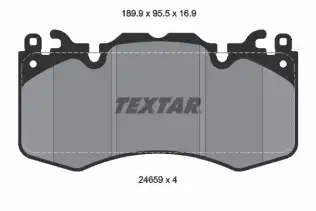 TEXTAR 2465901 Fren Balatası Ön