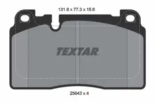 TEXTAR 2564302 Fren Balatası Ön