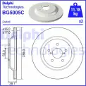 Fren Disk Ayna Arka Sağ ve Sol DELPHI BG5005C