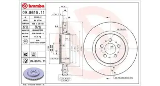 Fren Disk Ayna Arka Sağ ve Sol MAGNETI MARELLI 360406067400