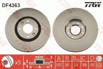 Fren Disk Ayna Ön Sağ ve Sol MAGNETI MARELLI 360704014600 - 1. Görsel