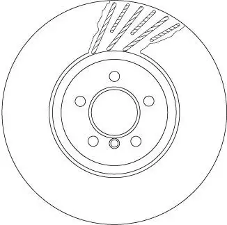 Fren Disk Ayna Ön Sol BRAXIS AD1100 - 1. Görsel