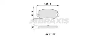 Fren Disk Balata Arka BRAXIS AA0352