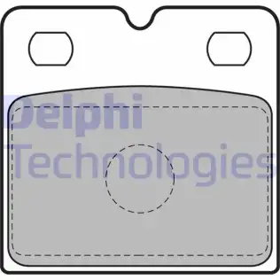 Fren Disk Balata Arka DELPHI LP2112