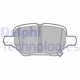 Fren Disk Balata Arka DELPHI LP3611