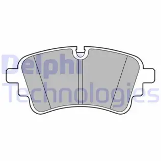 Fren Disk Balata Arka DELPHI LP3670